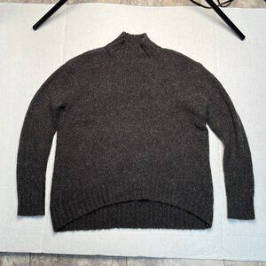 For The Republic Women's Gray Wool Blend Long Sleeve Sweater Size Small